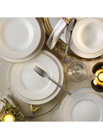 Hermia 18-częściowy zestaw w kolorze białym