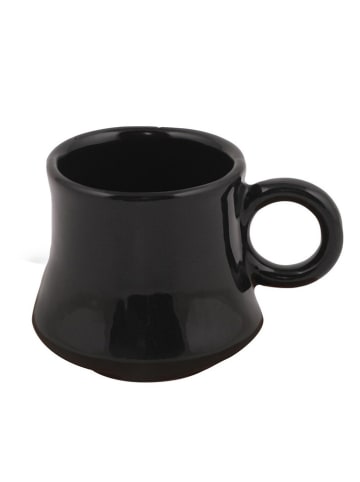 Violeta Home Filiżanki (6 szt.) w kolorze czarnym do espresso - 90 ml
