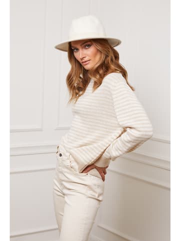 Joséfine Trui "Astrobal" beige/wit