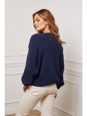 Joséfine Pullover "Burny" in Dunkelblau