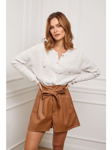 So Cachemire Cardigan "Castel" in Creme