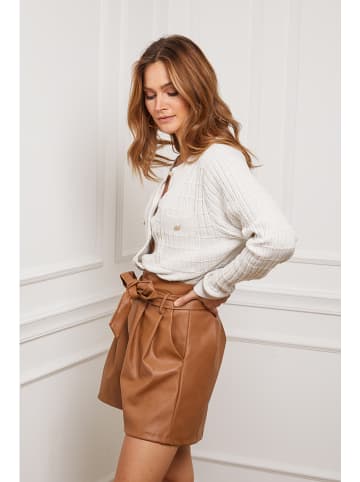 So Cachemire Cardigan "Castel" in Creme