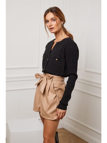 So Cachemire Cardigan "Castel" in Schwarz