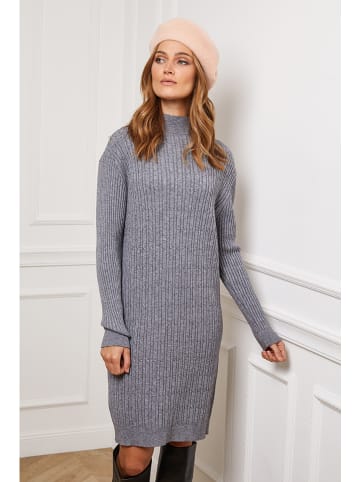 Joséfine Strickkleid "Doumbia" in Grau