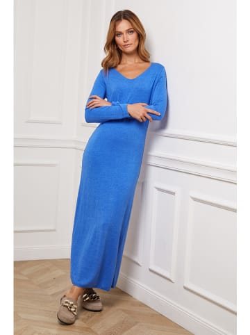 Joséfine Strickkleid "Dovel" in Blau