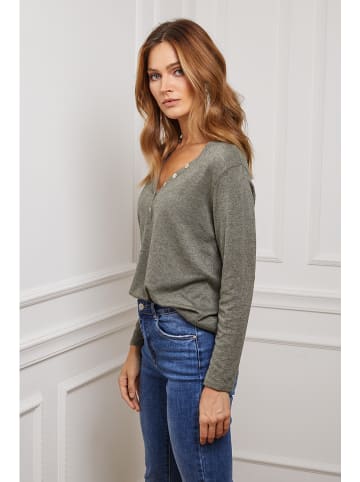 Joséfine Sweter "Drival" w kolorze khaki