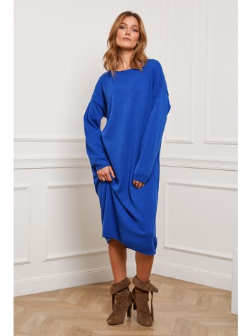 Joséfine Strickkleid "Estudiente" in Blau