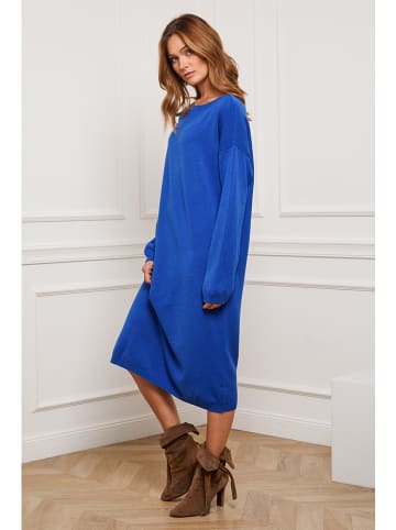 Joséfine Strickkleid "Estudiente" in Blau