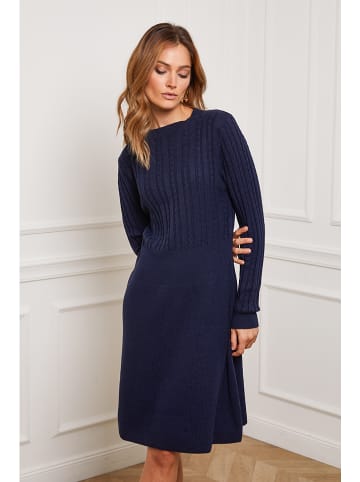 Joséfine Strickkleid "Fanola" in Dunkelblau