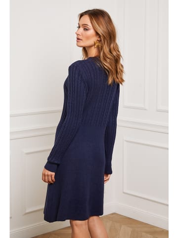 Joséfine Strickkleid "Fanola" in Dunkelblau