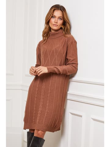 Joséfine Strickkleid "Felicidad" in Camel