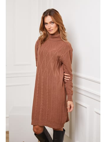 Joséfine Strickkleid "Felicidad" in Camel