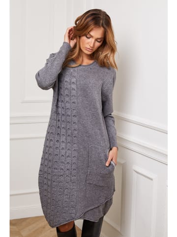 Joséfine Strickkleid "Goeland" in Grau
