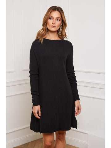 So Cachemire Strickkleid "Groland" in Schwarz
