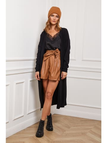 Joséfine Longcardigan "Irissa" in Schwarz