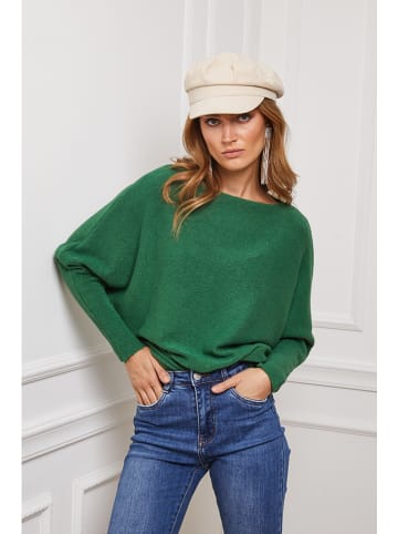 So Cachemire Pullover "Jackson" in Grün