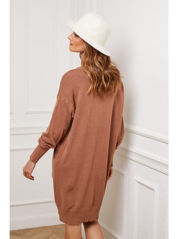 So Cachemire Strickkleid "Landreau" in Camel