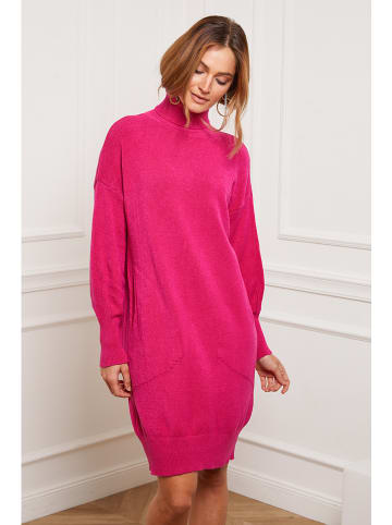 So Cachemire Gebreide jurk "Landreau" fuchsia