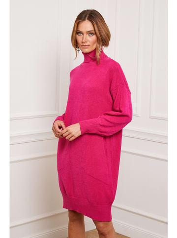 So Cachemire Gebreide jurk "Landreau" fuchsia