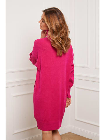 So Cachemire Gebreide jurk "Landreau" fuchsia