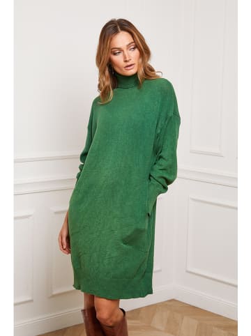Joséfine Gebreide jurk "Landreau" groen