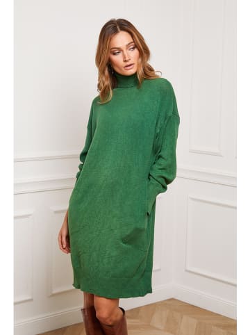 So Cachemire Strickkleid "Landreau" in Grün