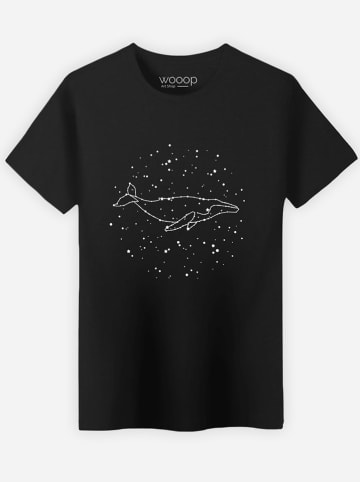 WOOOP Koszulka "Whale Constellation" w kolorze czarnym