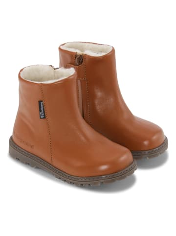 Bundgaard Leder-Winterboots "Tarok" in Hellbraun