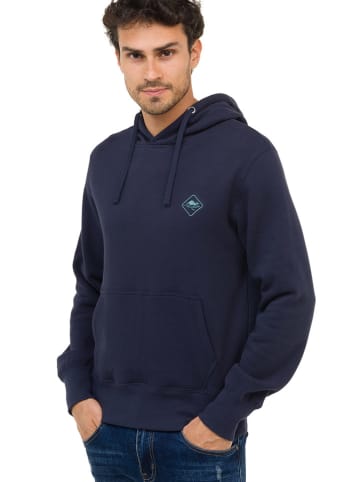 Hot Buttered Hoodie "Diamond" in Dunkelblau