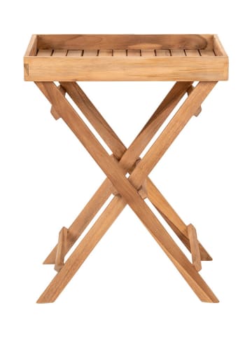 House Nordic Stolik 2w1 w kolorze jasnobrązowym - 39 x 49,5 x 29 cm