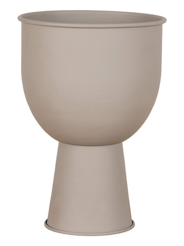 House Nordic Blumentopf in Taupe - (H)27 x Ã˜ 19 cm