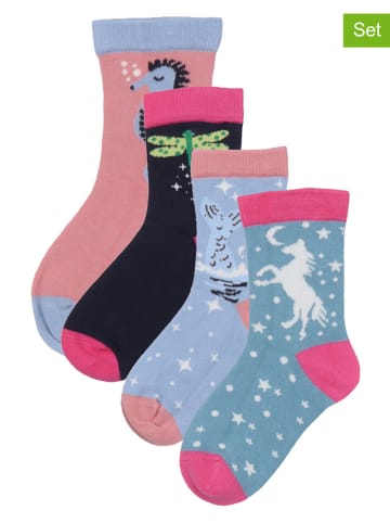 Walkiddy 4-delige set: sokken meerkleurig