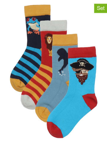 Walkiddy 4-delige set: sokken meerkleurig