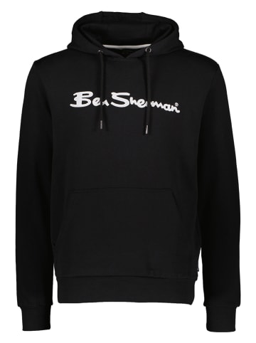 Ben Sherman Hoodie in Schwarz