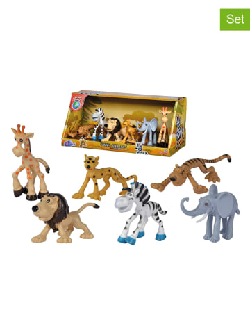Simba 6-delige speelfigurenset "Funny Animals - Safari" - vanaf 3 jaar