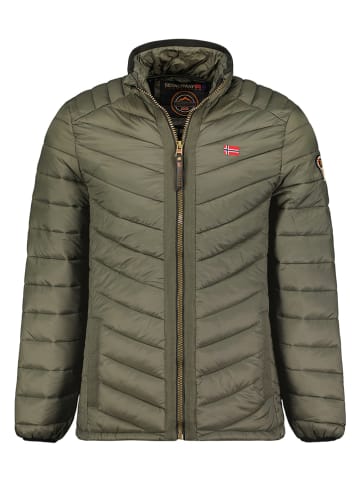 Geographical Norway Kurtka pikowana "Carliti" w kolorze oliwkowym