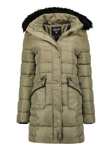 Geographical Norway Wintermantel "Bijoux" in Taupe