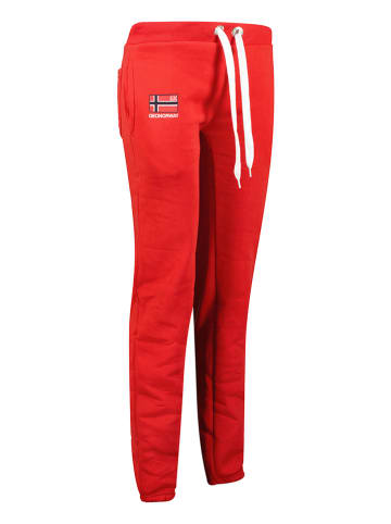 Geographical Norway Spodnie dresowe "Marcana" w kolorze czerwonym