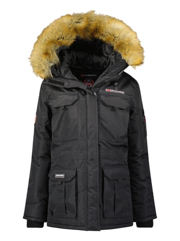 Geographical Norway Parka "Baliverne" in Schwarz