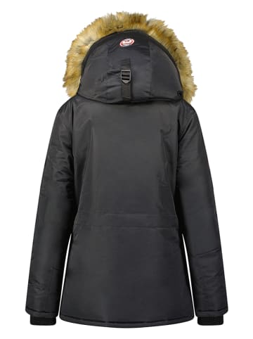 Geographical Norway Parka "Baliverne" in Schwarz