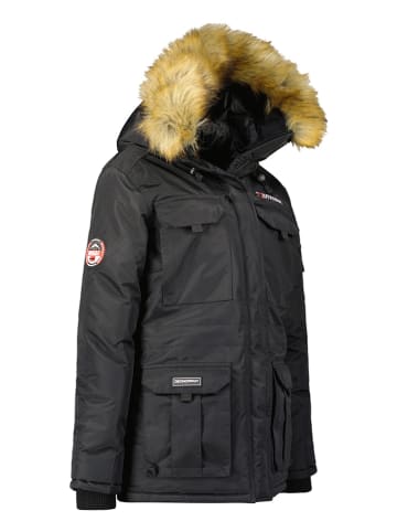 Geographical Norway Parka "Baliverne" in Schwarz