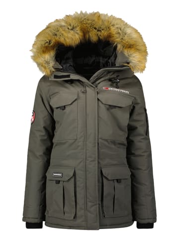 Geographical Norway Parka "Baliverne" in Dunkelgrau