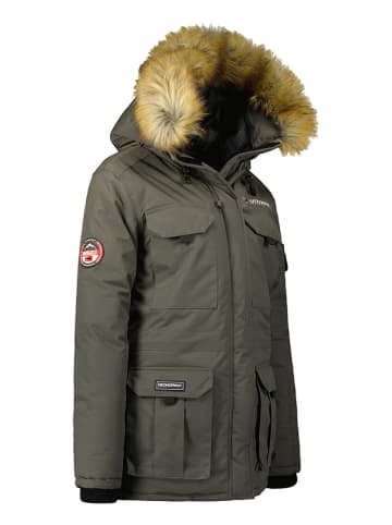 Geographical Norway Parka "Baliverne" w kolorze ciemnoszarym