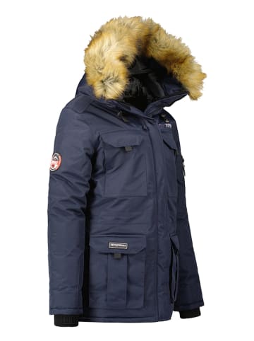 Geographical Norway Parka "Baliverne" w kolorze granatowym