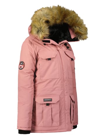 Geographical Norway Parka "Baliverne" w kolorze jasnoróżowym