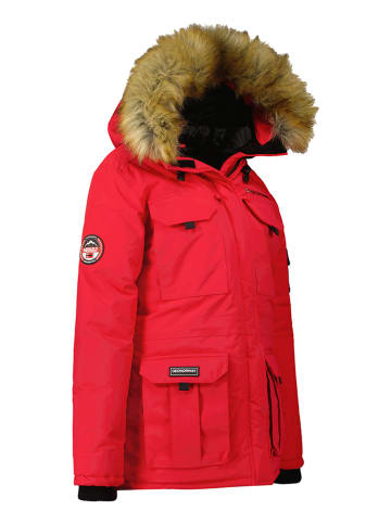 Geographical Norway Parka "Baliverne" in Rot