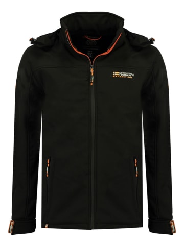 Geographical Norway Softshelljacke "Takeni" in Schwarz