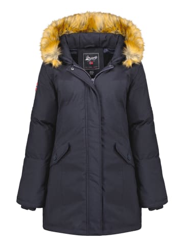 Geographical Norway Parka "Dinasty" w kolorze granatowym