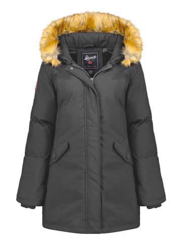 Geographical Norway Parka "Dinasty" in Anthrazit