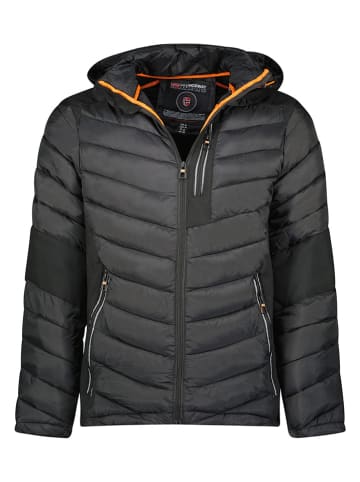 Geographical Norway Kurtka pikowana "Deyal" w kolorze czarnym